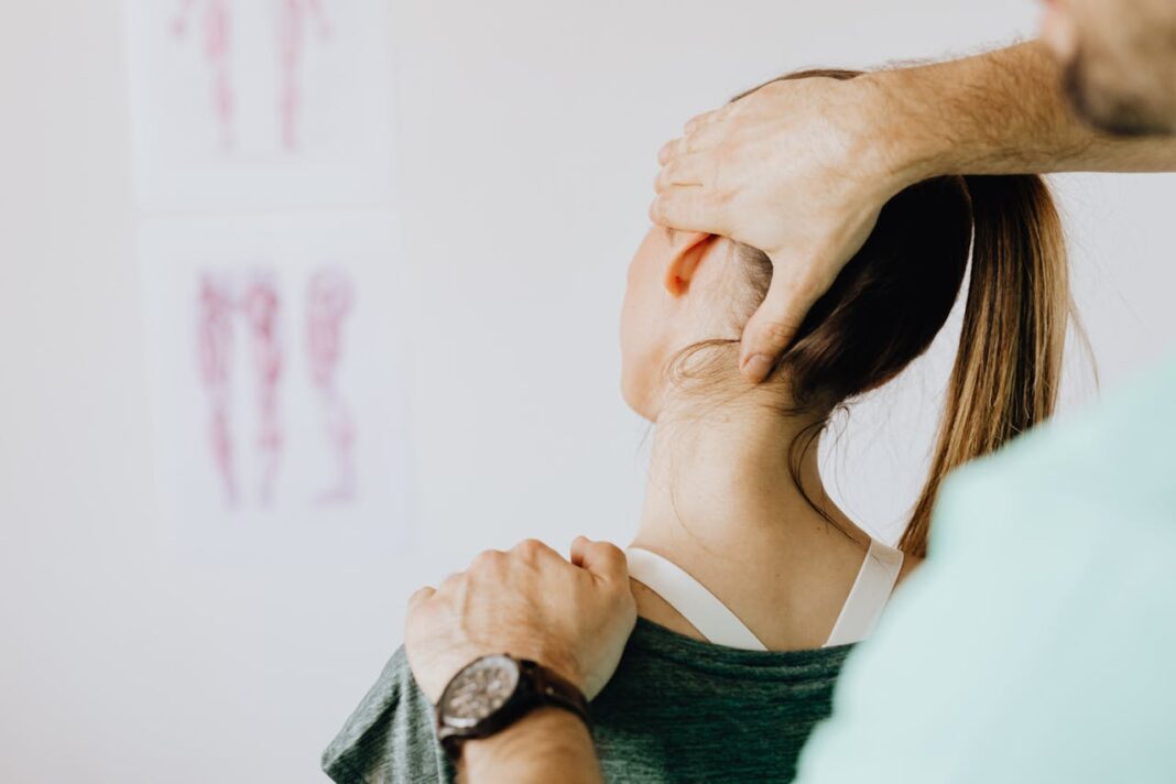 Photo by Photo By: Kaboompics.com: https://www.pexels.com/photo/professional-massage-therapist-treating-a-female-patient-s-injured-neck-4506162/