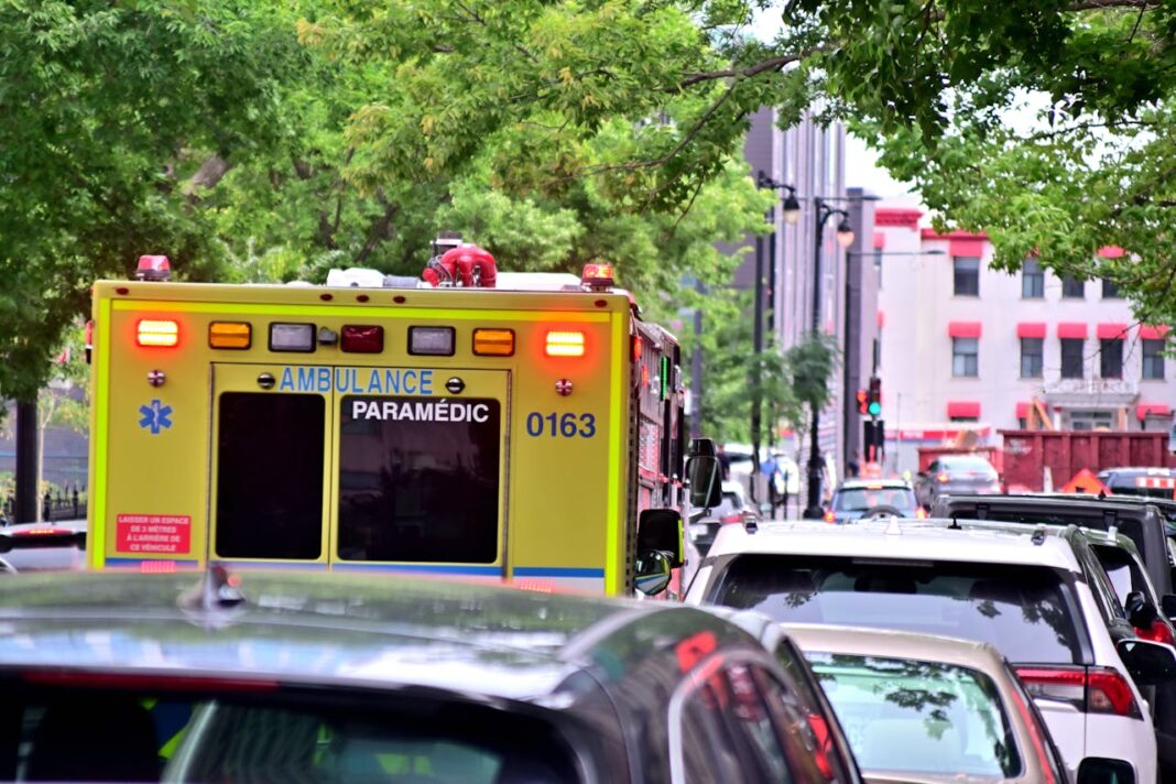 Photo by Yvon Gallant: https://www.pexels.com/photo/back-view-of-an-ambulance-9463373/
