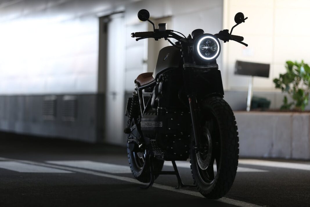 Photo by Giorgio de Angelis: https://www.pexels.com/photo/close-up-photography-of-parked-motorcycle-1413412/