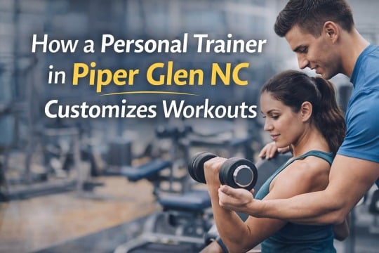 How a Personal Trainer in Piper Glen NC Customizes Workouts